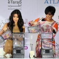 Kim Kardashian and Kris Jenner at the press conference for the launch of Millions Of Milkshakes | Picture 101720